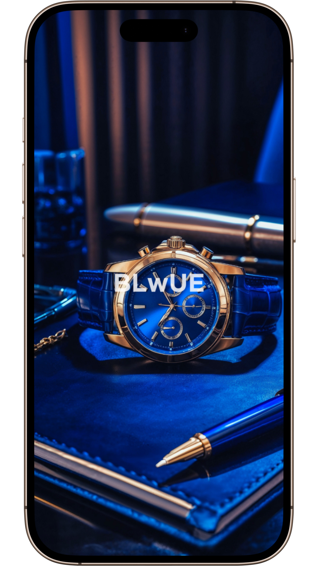 Aura Wallpapers | Royal Blue Elegance Collection