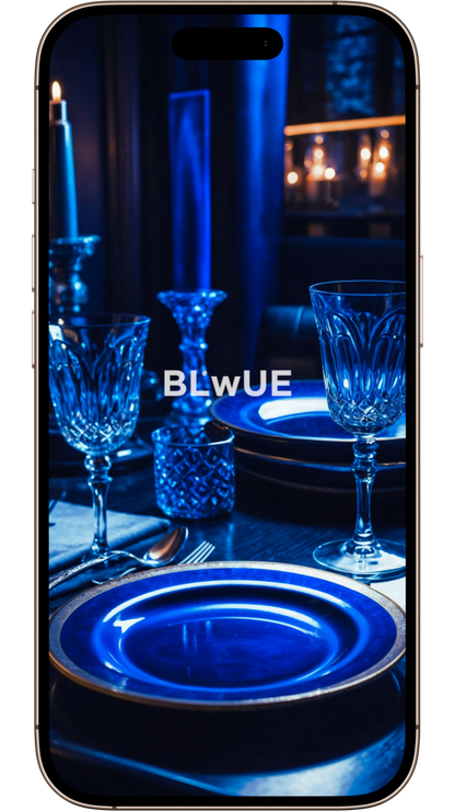 Aura Wallpapers | Royal Blue Elegance Collection