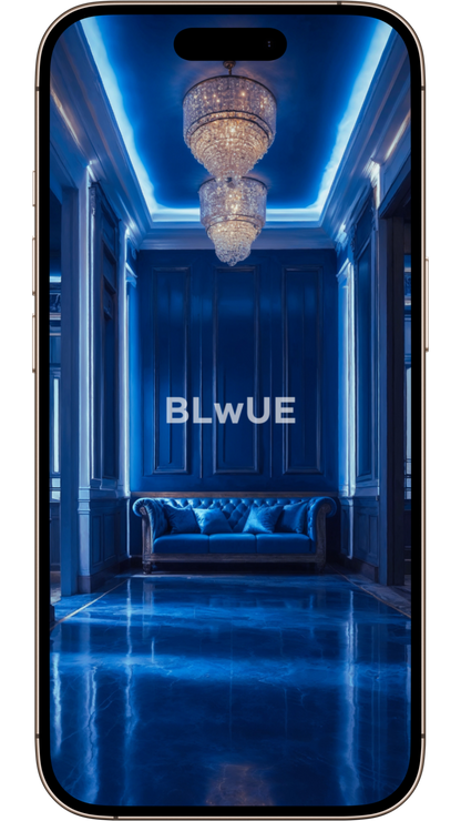 Aura Wallpapers | Royal Blue Elegance Collection