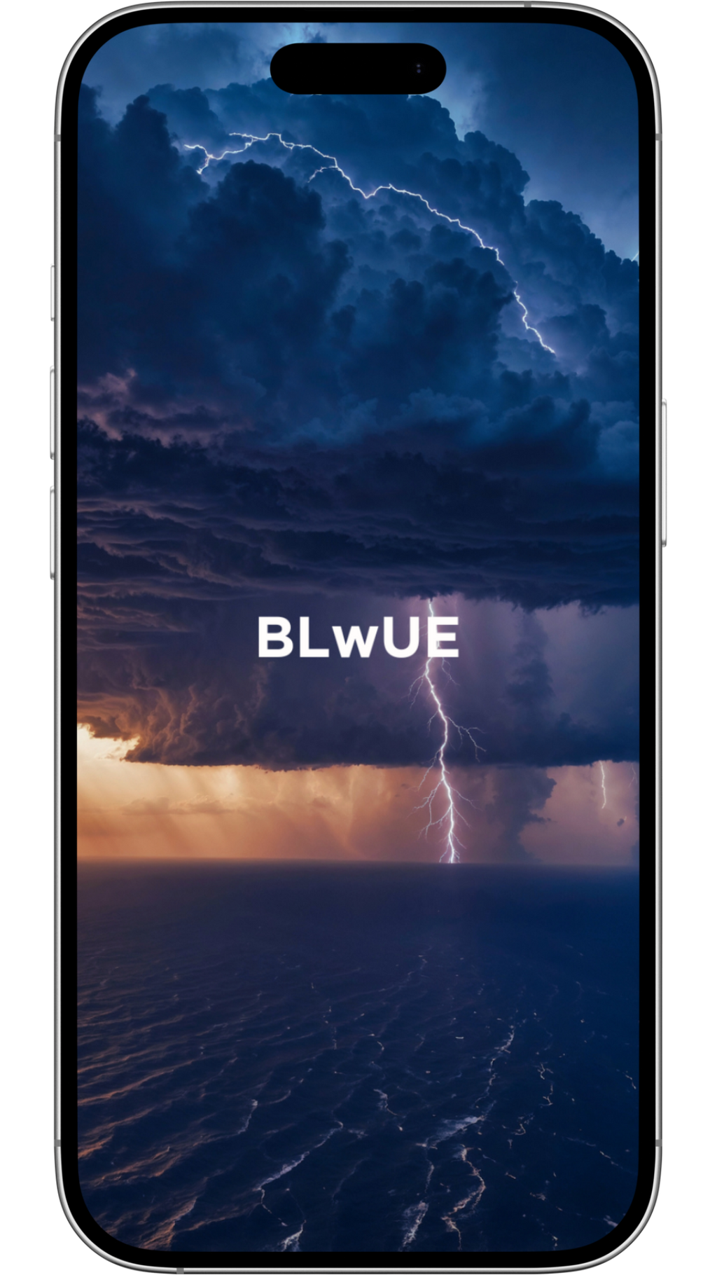 Cool Wallpapers | Majestic Blue: Thunderstorm &amp; Ocean Collection