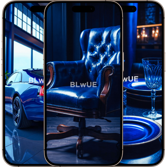 Aura Wallpapers | Royal Blue Elegance Collection