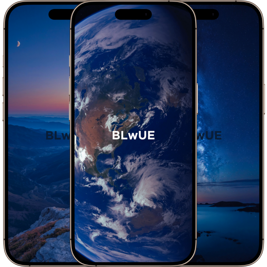 Peaceful Wallpapers | Blue Sky Serenity Collection