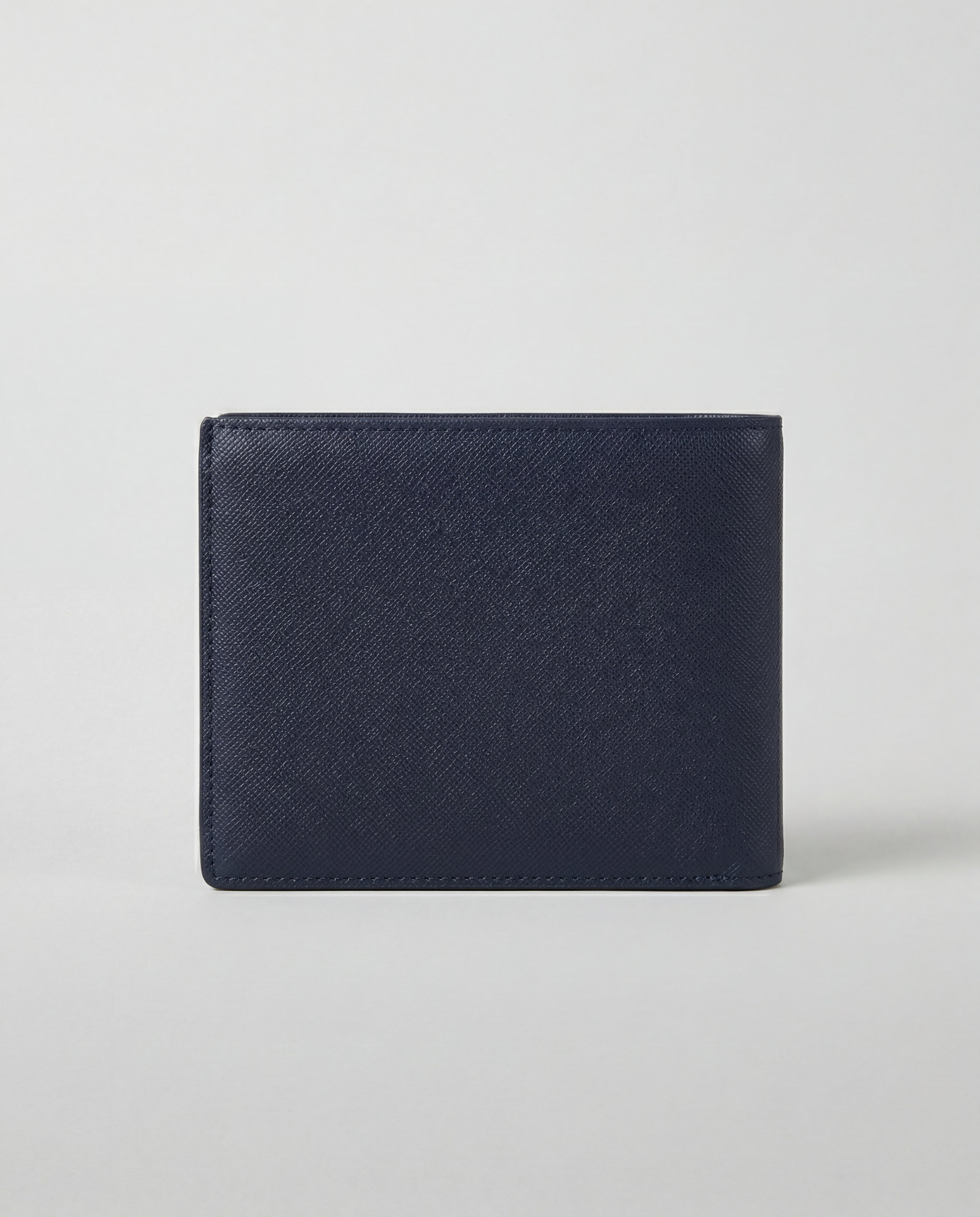 Navy Blue Bifold Cash Wallet