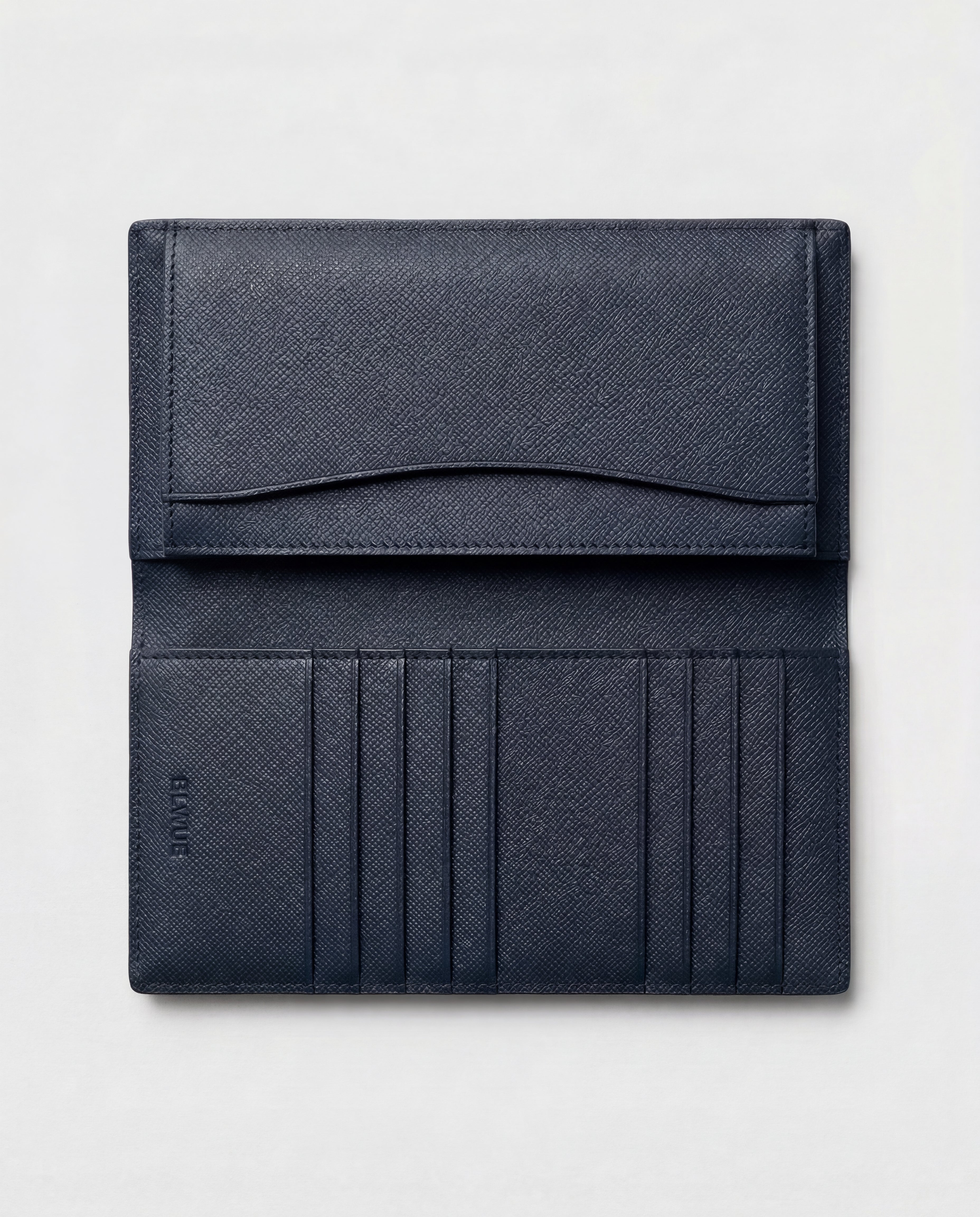 Navy Blue Passport Wallet